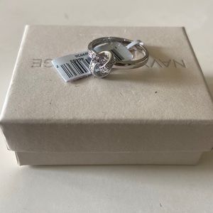 Cubic Zirconium Silver Ring NWT